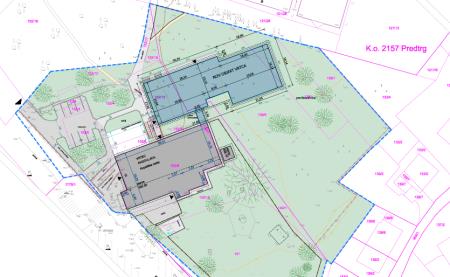 Vrtec Radovljica - gradbena situacija